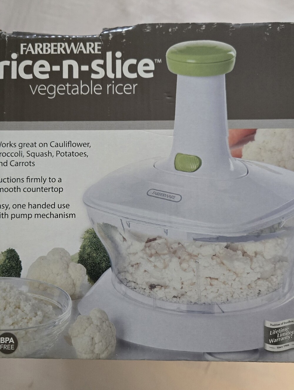 Farberware Rice n Slice Vegetable Ricer